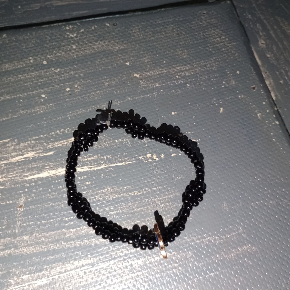 Saturn charm bracelet